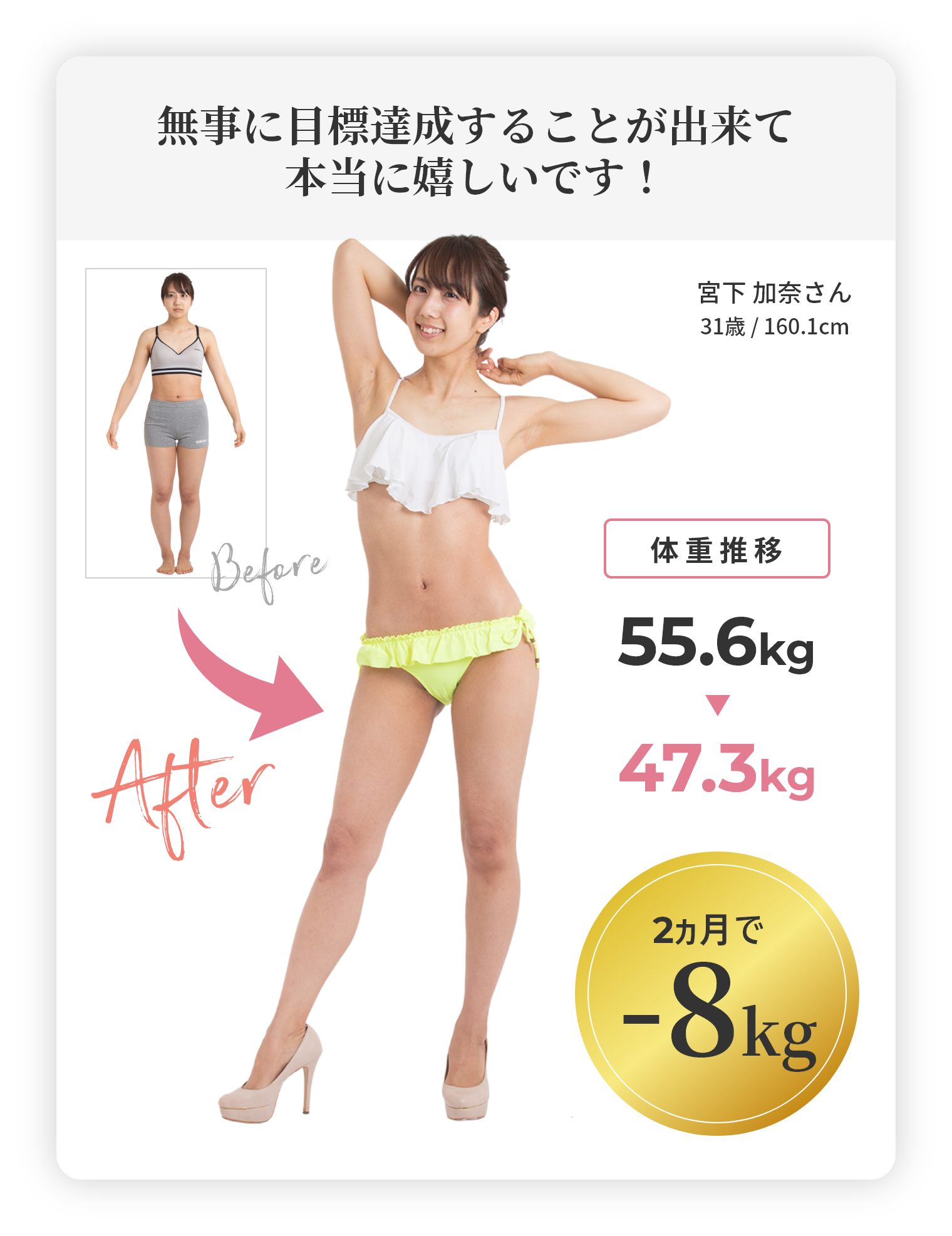 before after